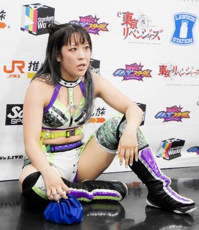 スターダム　渡辺桃選手　時計 スターダム】渡辺桃 涙の5☆STAR初制覇！ 元QQのAZMに激勝「今