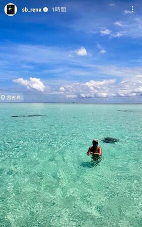 ＲＥＮＡのインスタグラム（＠ｓｂ＿ｒｅｎａ）から