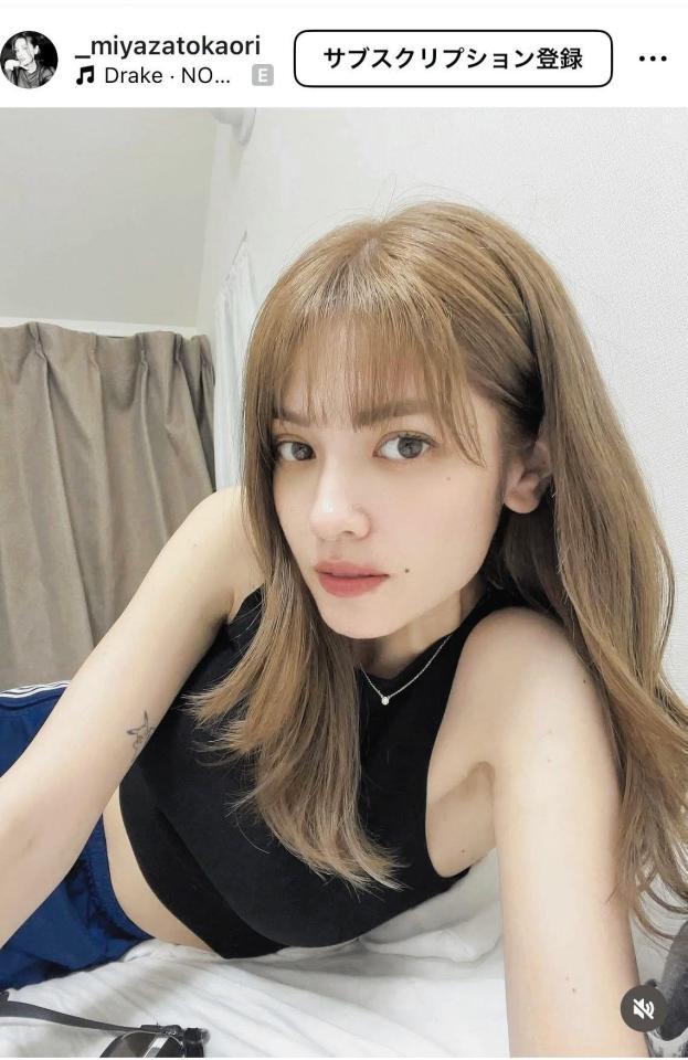 宮里かおりのインスタグラム＠＿ｍｉｙａｚａｔｏｋａｏｒｉより
