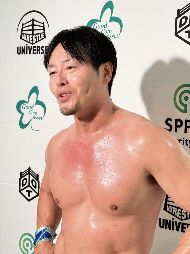 　葛西陽向のデビュー戦の相手を務め、感慨深げなＨＡＲＡＳＨＩＭＡ