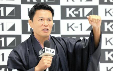 　Ｋ－１の新プロデューサーに就任した須藤元気氏＝Ｋ－１提供