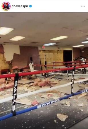 ＥＳＰＮリポーター、ロドリゲス氏のインスタグラム（ｃｈａｖａｅｓｐｎ）より