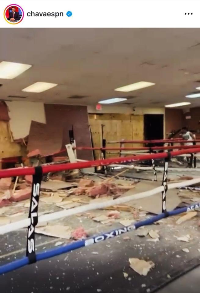 ＥＳＰＮリポーター、ロドリゲス氏のインスタグラム（ｃｈａｖａｅｓｐｎ）より