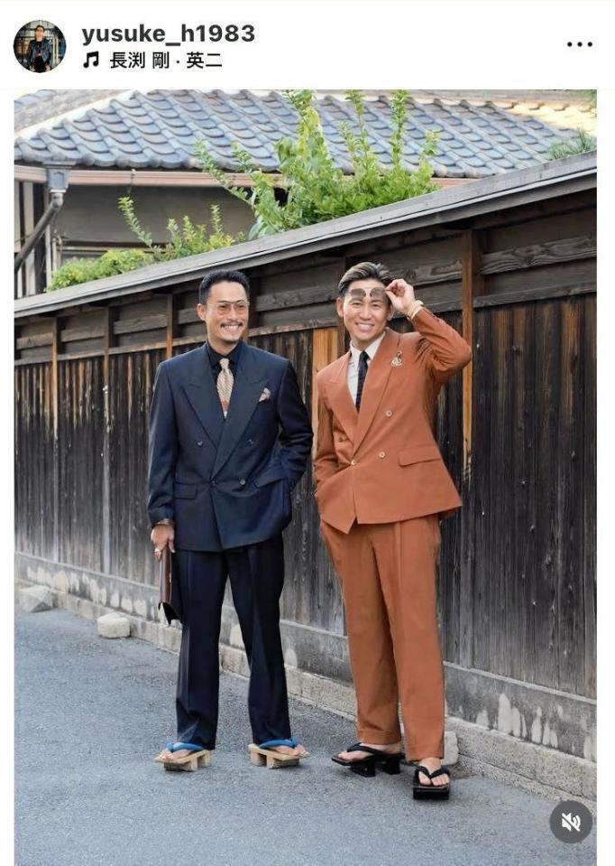 　萩原裕介のインスタグラム（＠ｙｕｓｕｋｅ＿ｈ１９８３）から