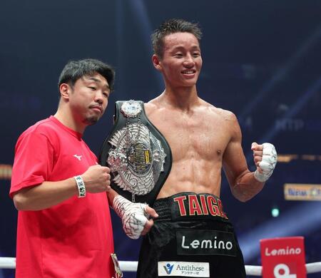 今永虎雅が無敗で日本タイトル初奪取「タイトルを取れたのは大きな一歩」世界進出へ弾み