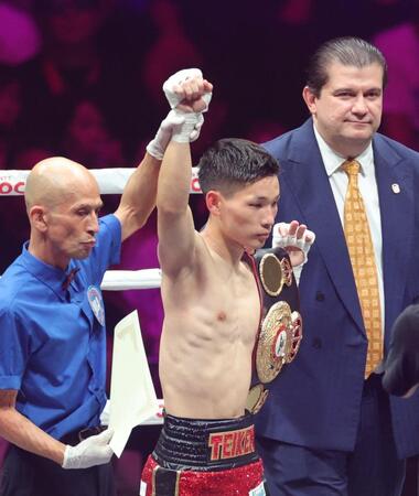 　新王者となった松本流星（撮影・西岡正）