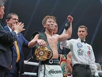 　ムロジョン・アフマダリエフに判定勝ちし、王座を防衛した井上尚弥