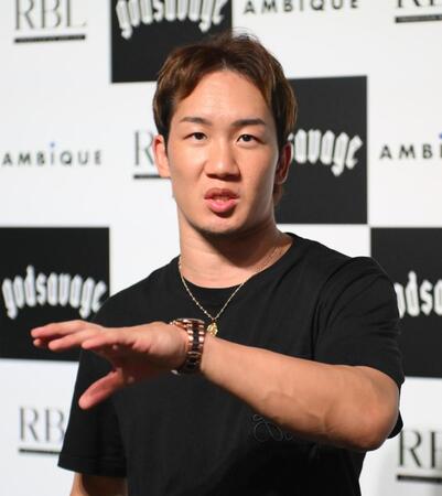 　ブレイキングダウン１７を振り返る朝倉未来ＣＥＯ（撮影・堀内翔）