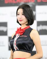 　Ｂｒｅａｋｉｎｇ　Ｇｉｒｌの蒼水天彩（撮影・堀内翔）