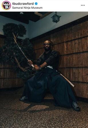 クロフォードのインスタグラム（ｔｂｕｄｃｒａｗｆｏｒｄ）より
