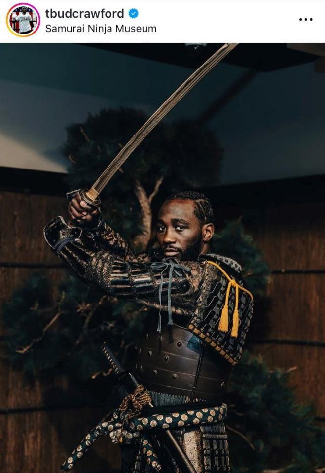 クロフォードのインスタグラム（ｔｂｕｄｃｒａｗｆｏｒｄ）より