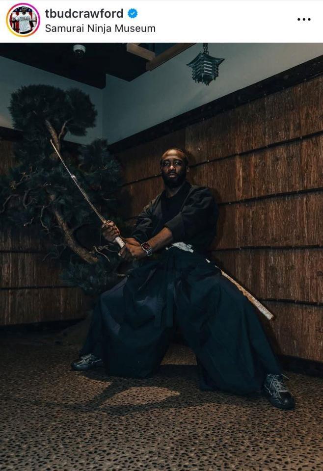 クロフォードのインスタグラム（ｔｂｕｄｃｒａｗｆｏｒｄ）より