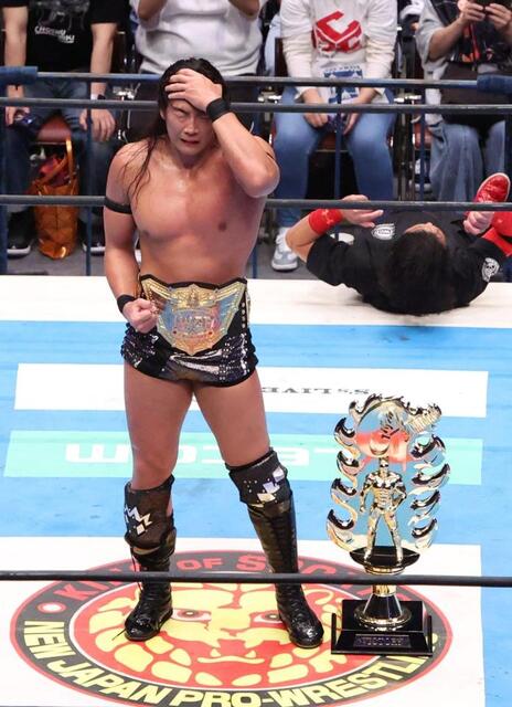 LUCHA LIBRE 写真集　プロレス　デッドストック 外敵”竹下幸之介がIWGP初戴冠「規格外の闘い見せる」想定外