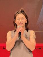 　ＲＩＺＩＮ神戸大会の合同公開練習に参加したケイト・ロータス