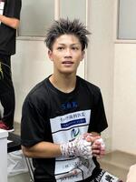 　アマ８冠の荒竹一真にＴＫＯ勝ちした坂田一颯