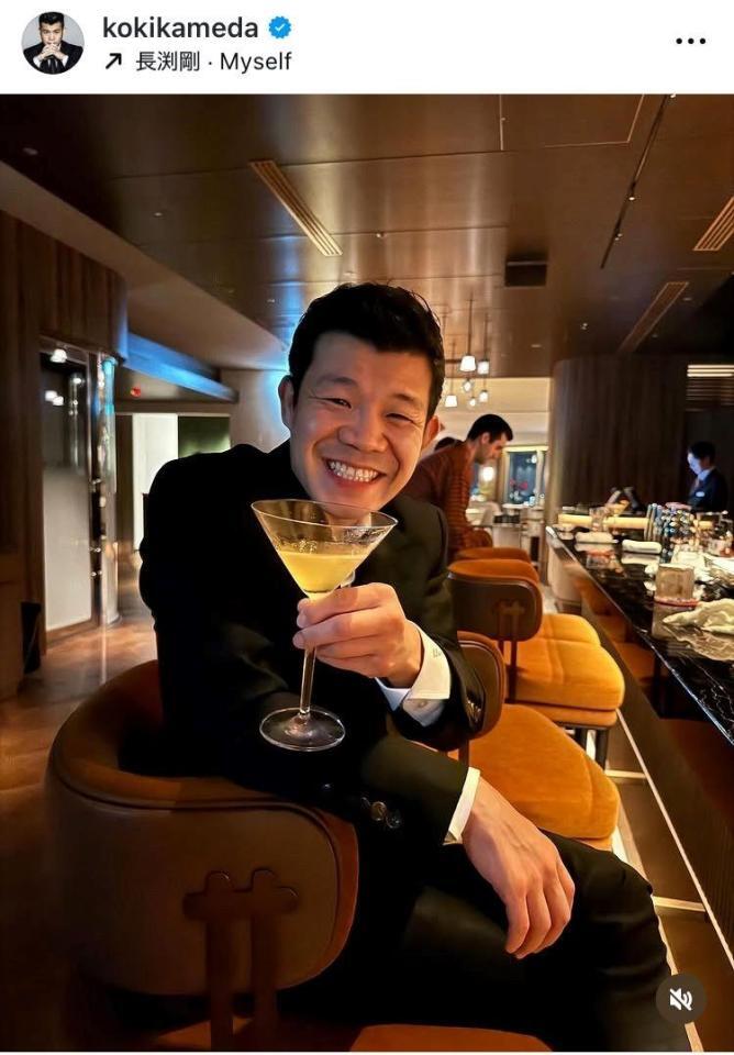 亀田興毅氏インスタグラム（ｋｏｋｉｋａｍｅｄａ）より