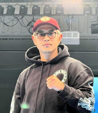 　バンタム級で再起し、世界５階級制覇に挑戦することを明言した井岡一翔