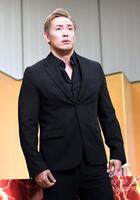 　１月４日に棚橋弘至と対戦するオカダ・カズチカ（撮影・佐藤厚）