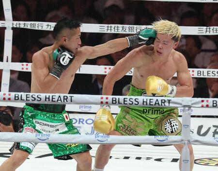 【写真】こんな天心見たことない！　拓真の強烈右拳に顔がゆがみまくり