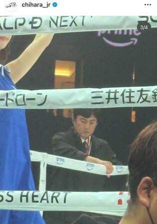 千原ジュニアのインスタグラム（ｃｈｉｈａｒａ＿ｊｒ）より