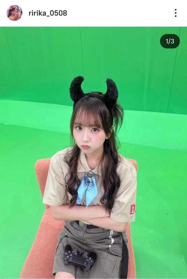 森脇梨々夏のインスタグラム（＠ｒｉｒｉｋａ＿０５０８）