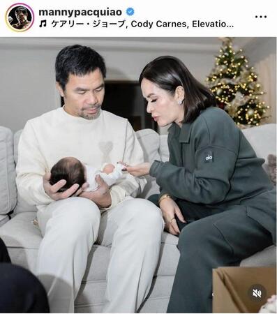 パッキャオのインスタグラム（ｍａｎｎｙｐａｃｑｕｉａｏ）から