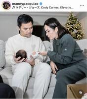 パッキャオのインスタグラム（ｍａｎｎｙｐａｃｑｕｉａｏ）から