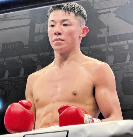 　再起戦で勝利した渡辺海