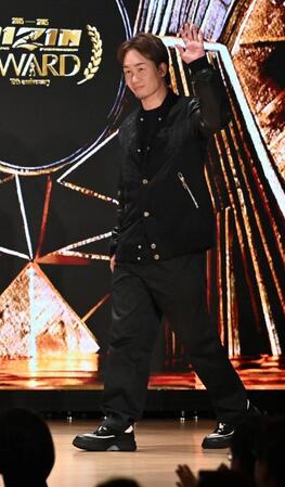 　ＭＶＰ受賞の朝倉未来（撮影・持木克友）