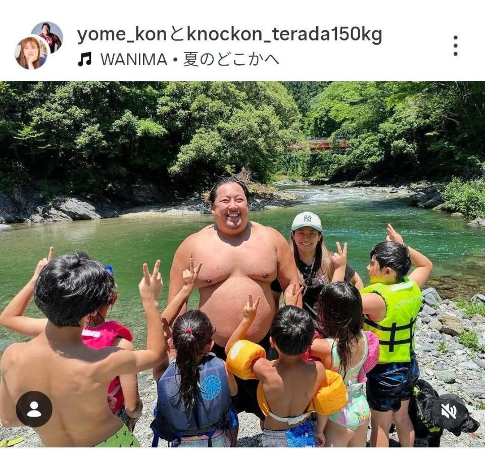 　ノッコン寺田のインスタグラム（＠ｋｎｏｃｋｏｎ＿ｔｅｒａｄａ１５０ｋｇ）から