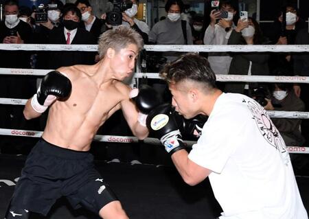 【写真】迫力満点の豪華スパー!バキバキに仕上がりつつある井上尚弥