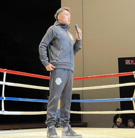 　タイトル獲得を誓った韓亮昊