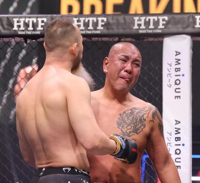 西の伝説呆然まさか開始12秒KO負け