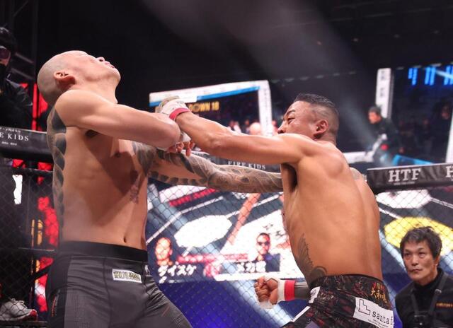 BD 素手MMAで衝撃22秒KO勝ち