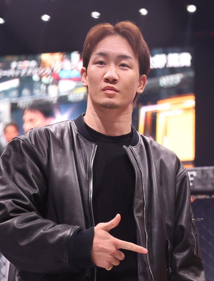 　朝倉未来ＣＥＯ（撮影・佐々木彰尚）