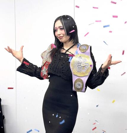 　女子で史上初のプロレス大賞ＭＶＰに選ばれた上谷沙弥