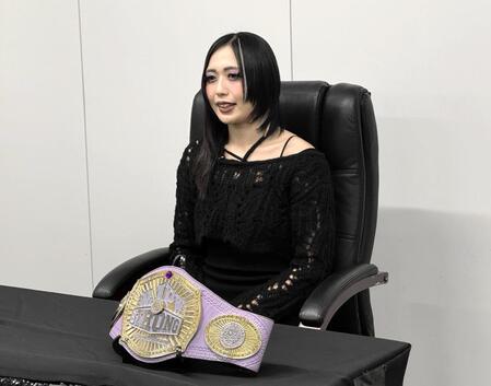 　女子で史上初のプロレス大賞ＭＶＰに選ばれた上谷沙弥