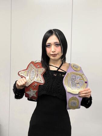 　女子で史上初のプロレス大賞ＭＶＰに選ばれた上谷沙弥