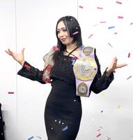 　女子で史上初のプロレス大賞ＭＶＰに選ばれた上谷沙弥