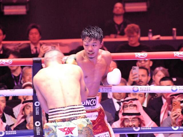 中谷判定勝利にリヤドの会場がどよめく
