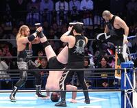 　Ｈ．Ｏ．Ｔから急所攻撃を受けそうになるウルフアロン＝５日