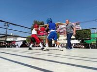 　屋外リングで大盛況に終わった「第２回ＴＭＫキッズ大会」