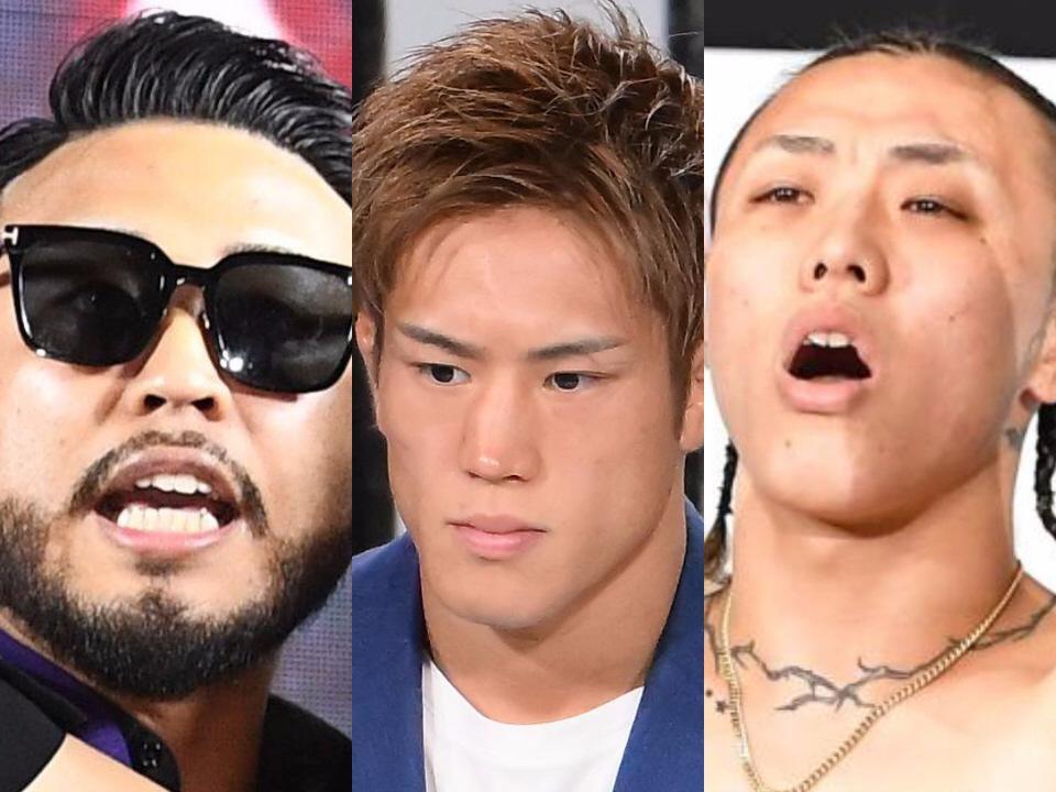 左からメカ君、白川陸斗、sakkki