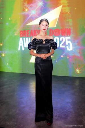 ＢＤアワードに出席した蒼水天彩（主催者提供）