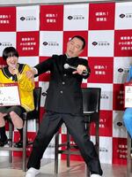 「ハッスル」でも披露していたＲＧ初期のダンスを再現したレイザーラモンＲＧ