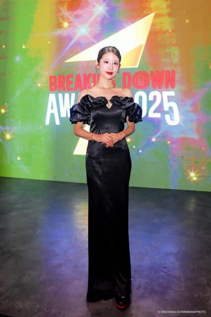 ＢＤアワードに出席した蒼水天彩（主催者提供）