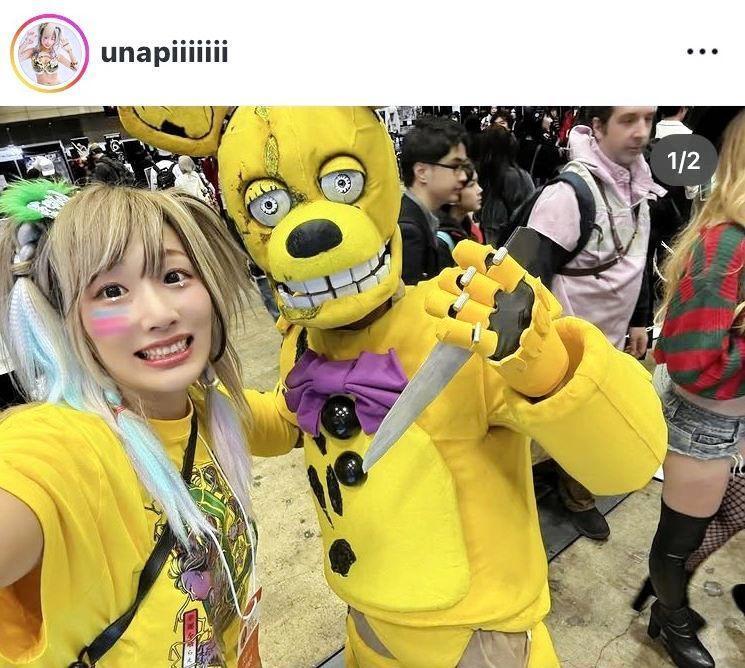 ウナギ・サヤカのインスタグラム（＠ｕｎａｐｉｉｉｉｉｉｉ）から