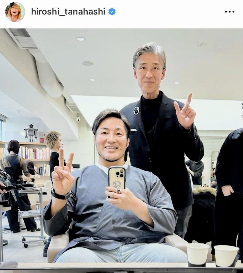 　棚橋弘至のインスタグラム＠ｈｉｒｏｓｈｉ＿ｔａｎａｈａｓｈｉより
