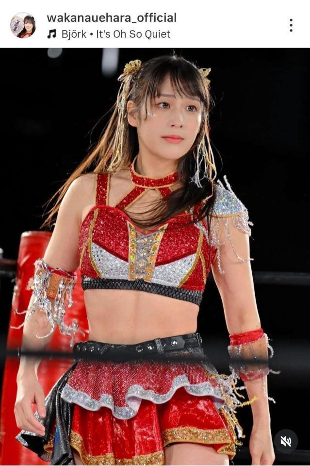 上原わかなのインスタグラム（＠ｗａｋａｎａｕｅｈａｒａ＿ｏｆｆｉｃｉａｌ）から