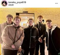 田中湧也インスタグラム（ｔａｎａｋａ＿ｙｕｙａ６１９）より